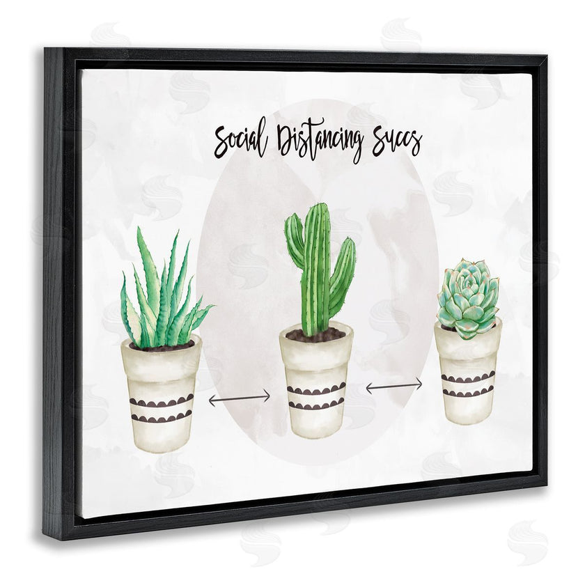 Ziwei Li | Social Distancing Succs Humorous Succulent Pun