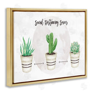 Ziwei Li | Social Distancing Succs Humorous Succulent Pun