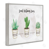 Ziwei Li | Social Distancing Succs Humorous Succulent Pun