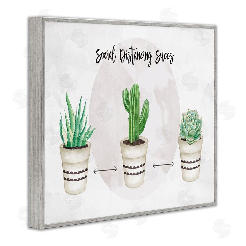 Ziwei Li | Social Distancing Succs Humorous Succulent Pun