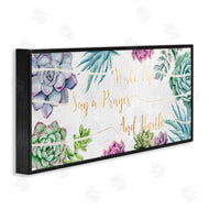 Ziwei Li | Wake Up, Pray, Hustle Blooming Succulent Florals