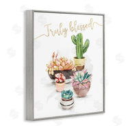 Ziwei Li | Truly Blessed Expression Chic Succulent Cactus Plants