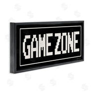 Stephanie Workman Marrott | Game Zone Phrase Minimal Retro Arcade Typography