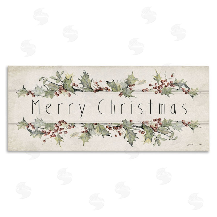 Stephanie Workman Marrott | Vintage Merry Christmas Sentiment