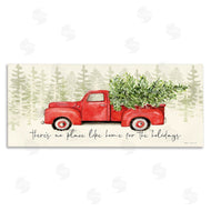 Stephanie Workman Marrott | No Place Like Home Expression Red Truck Christmas Tree