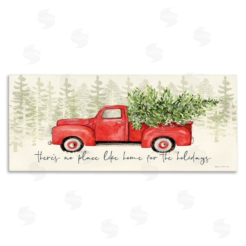Stephanie Workman Marrott | No Place Like Home Expression Red Truck Christmas Tree
