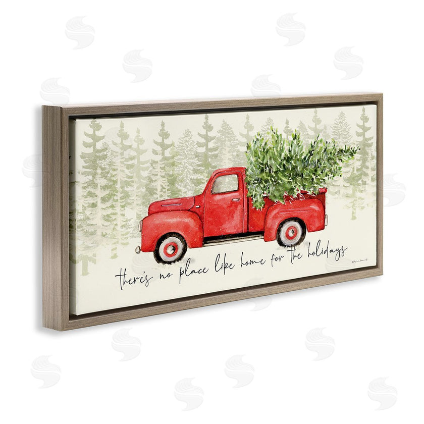 Stephanie Workman Marrott | No Place Like Home Expression Red Truck Christmas Tree