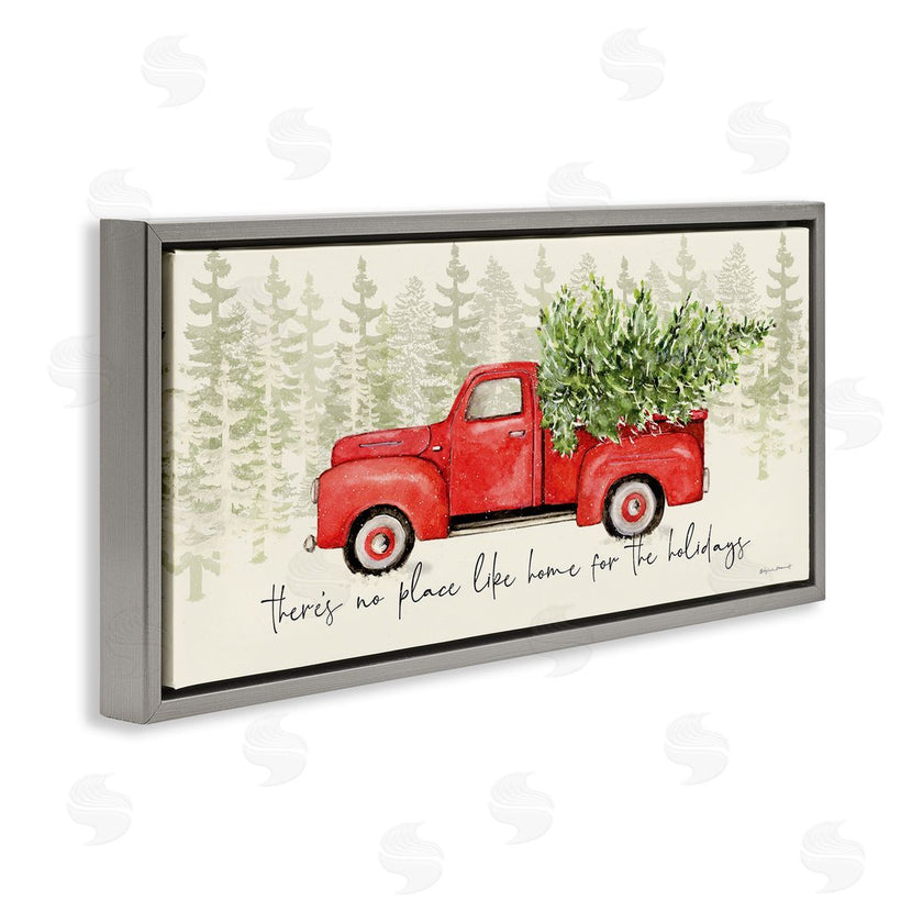 Stephanie Workman Marrott | No Place Like Home Expression Red Truck Christmas Tree