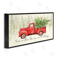 Stephanie Workman Marrott | No Place Like Home Expression Red Truck Christmas Tree