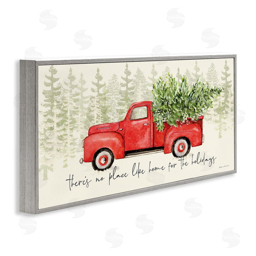 Stephanie Workman Marrott | No Place Like Home Expression Red Truck Christmas Tree