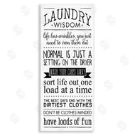 Stephanie Workman Marrott | Laundry Wisdom Life Phrases