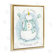 Stephanie Workman Marrott | Let It Snow Somewhere Else Nautical Snowman