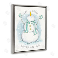 Stephanie Workman Marrott | Let It Snow Somewhere Else Nautical Snowman