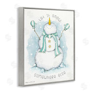 Stephanie Workman Marrott | Let It Snow Somewhere Else Nautical Snowman