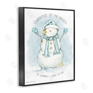 Stephanie Workman Marrott | Christmas On the Beach Sentiments Nautical Snowman