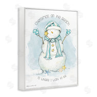 Stephanie Workman Marrott | Christmas On the Beach Sentiments Nautical Snowman