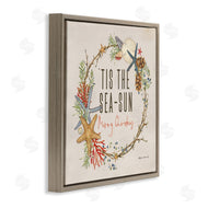 Stephanie Workman Marrott | Tis the Sea-Sun Nautical Christmas Wreath