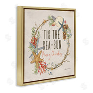Stephanie Workman Marrott | Tis the Sea-Sun Nautical Christmas Wreath
