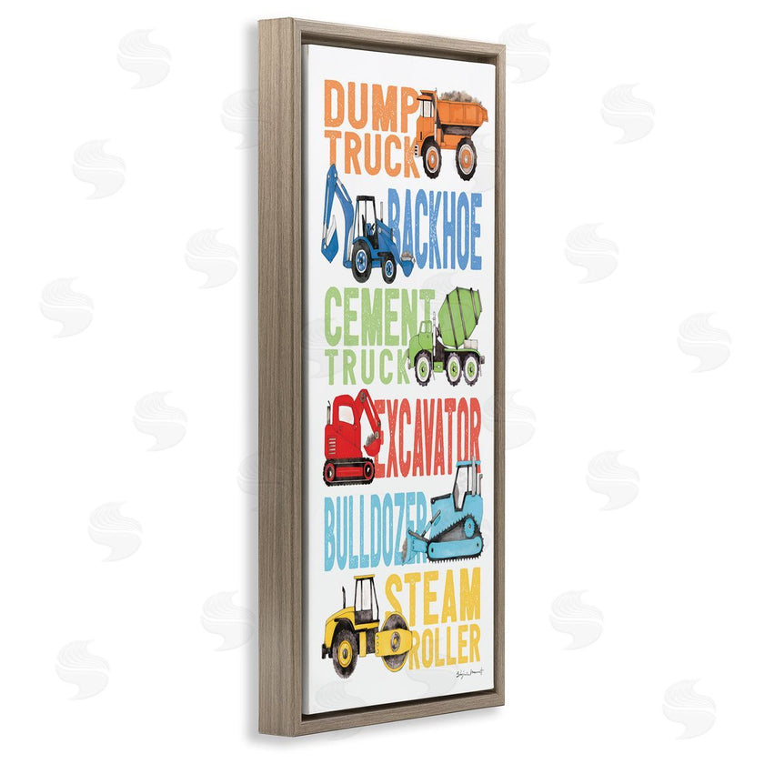 Stephanie Workman Marrott | Traditional Construction Vehicles