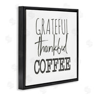 SD Graphics Studio | Grateful Thankful Coffee Expression Playful Typography