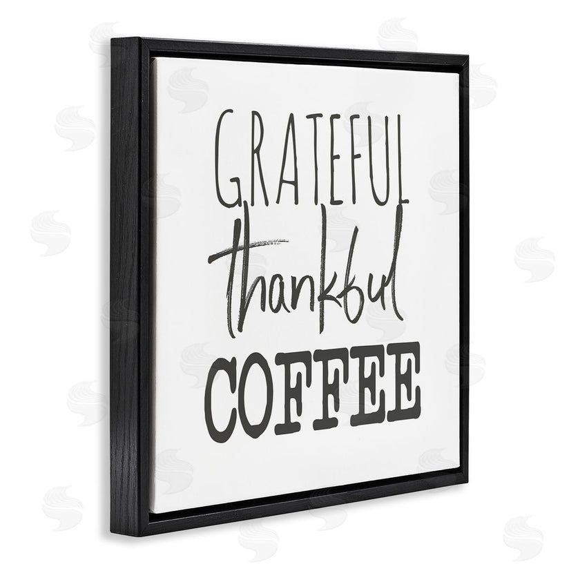 SD Graphics Studio | Grateful Thankful Coffee Expression Playful Typography
