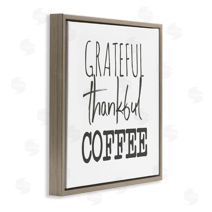 SD Graphics Studio | Grateful Thankful Coffee Expression Playful Typography