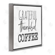 SD Graphics Studio | Grateful Thankful Coffee Expression Playful Typography