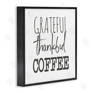 SD Graphics Studio | Grateful Thankful Coffee Expression Playful Typography