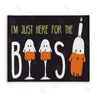 Hugo Edwins | Here for the Boos Phrase Halloween Ghost Pun