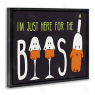 Hugo Edwins | Here for the Boos Phrase Halloween Ghost Pun