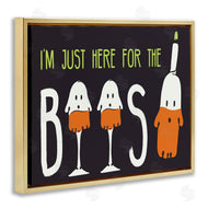 Hugo Edwins | Here for the Boos Phrase Halloween Ghost Pun
