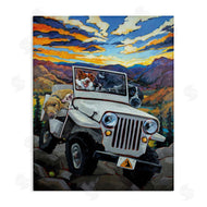 CR Townsend | Dogs Off-Roading Desert Drive