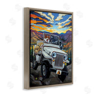 CR Townsend | Dogs Off-Roading Desert Drive