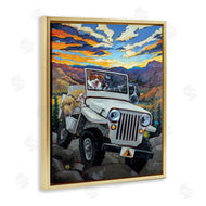 CR Townsend | Dogs Off-Roading Desert Drive