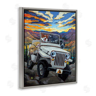 CR Townsend | Dogs Off-Roading Desert Drive