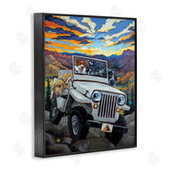 CR Townsend | Dogs Off-Roading Desert Drive