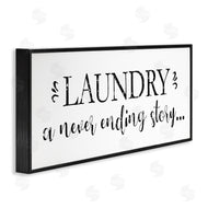 Victoria Brown | Laundry Never Ending Story Expression Cleaning Phrase
