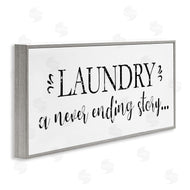 Victoria Brown | Laundry Never Ending Story Expression Cleaning Phrase