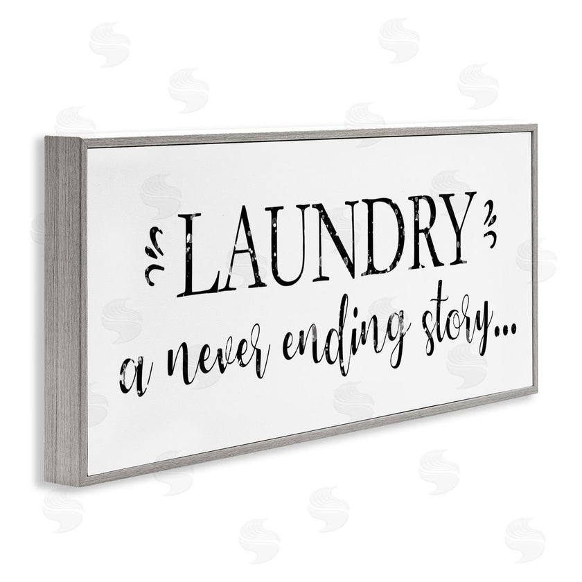 Victoria Brown | Laundry Never Ending Story Expression Cleaning Phrase