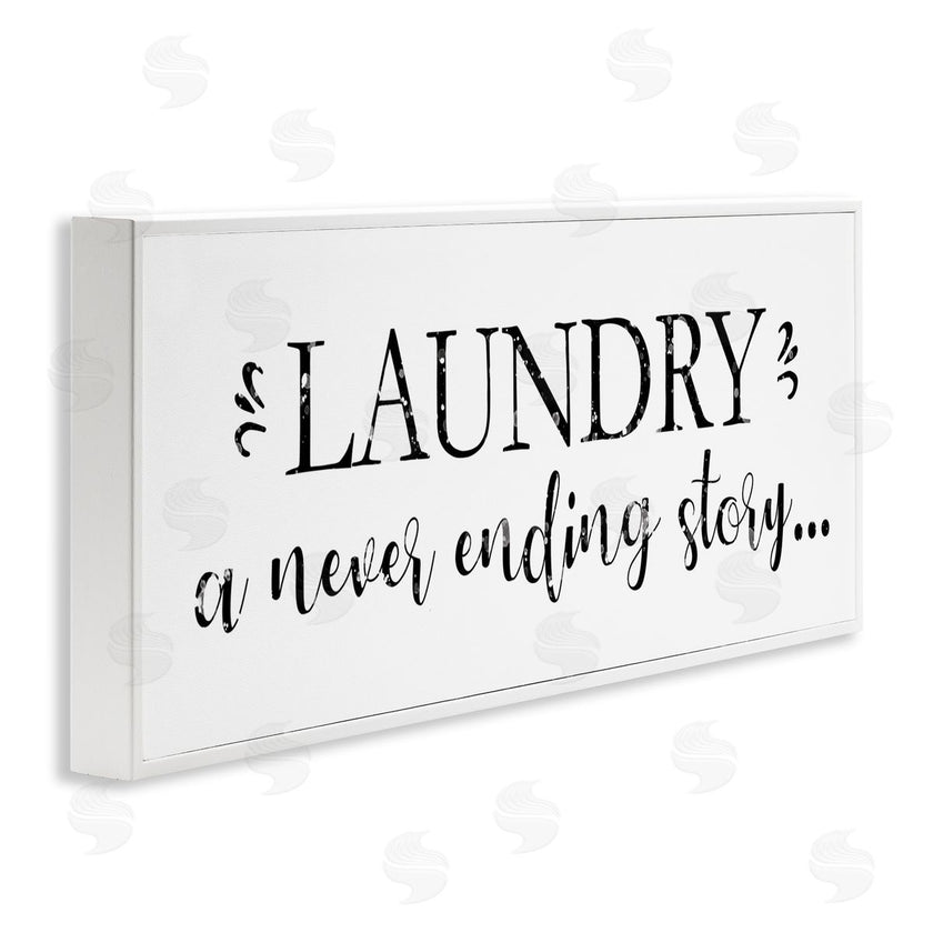 Victoria Brown | Laundry Never Ending Story Expression Cleaning Phrase