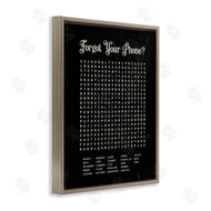 Lettered and Lined | Forgot Your Phone Crossword Activity Distressed Black