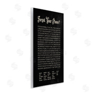 Lettered and Lined | Forgot Your Phone Crossword Activity Distressed Black