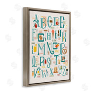 Zirkus Design | Alphabet of Foods Vintage Kitchen Letter Chart