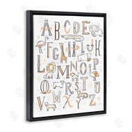 Zirkus Design | Nursery Animal Alphabet Chart