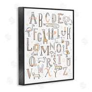 Zirkus Design | Nursery Animal Alphabet Chart