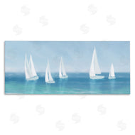 Dan Meneely | White Sail Boats Across Coast