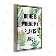Studio W | Home Is Where Plants Are Phrase Potted Foliage