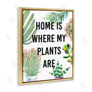 Studio W | Home Is Where Plants Are Phrase Potted Foliage