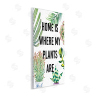 Studio W | Home Is Where Plants Are Phrase Potted Foliage