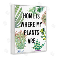 Studio W | Home Is Where Plants Are Phrase Potted Foliage